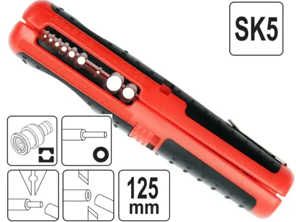 Інструмент для зняття ізоляції SK5 0,5-6мм²