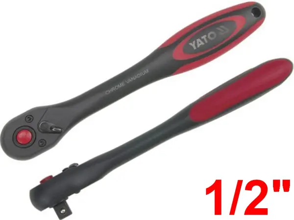 Ключ тріскачка вигнутий 1/2'' Yato YT-0295