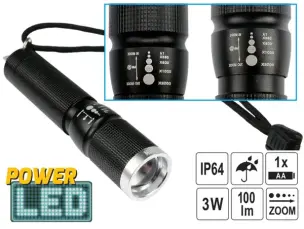 Ліхтар світлодіодний CREE XPE LED 3W