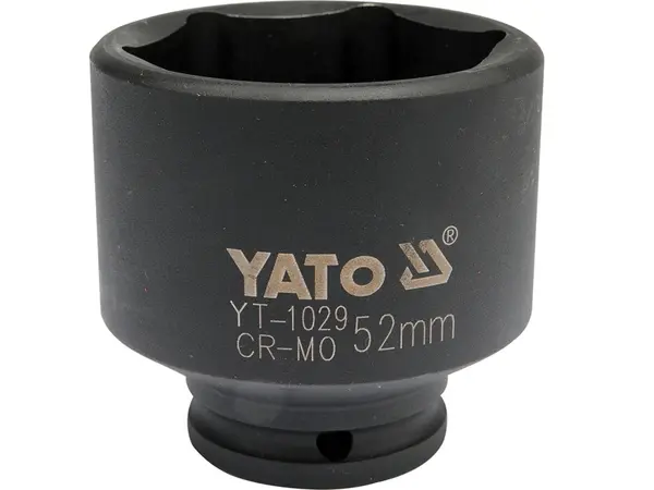 Головка ударная шестигранная 1/2'' 52мм ДЛЯ СТУПИЦ Yato YT-1029