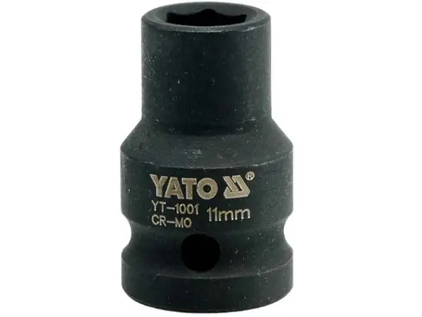 Головка торцевая ударная 1/2'' 11мм шестигранная Yato YT-1001