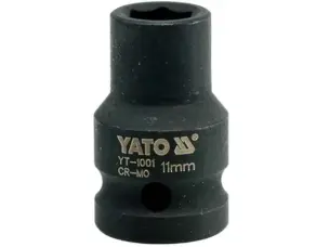 Головка торцевая ударная 1/2'' 11мм шестигранная Yato YT-1001