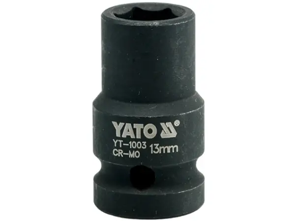 Головка торцевая ударная 1/2'' 13мм шестигранная Yato YT-1003