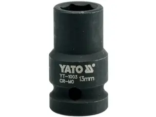 Головка торцевая ударная 1/2'' 13мм шестигранная Yato YT-1003