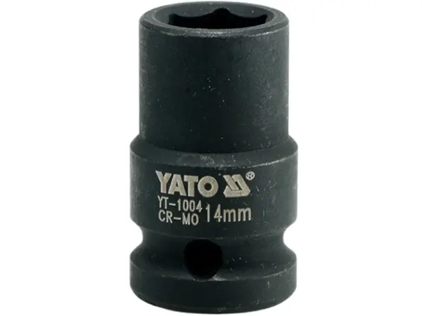 Головка торцевая ударная 1/2'' 14мм шестигранная Yato YT-1004