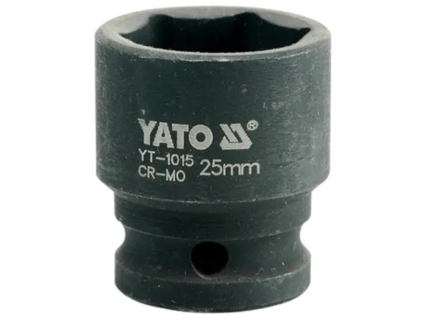 Головка торцевая ударная 1/2'' 25мм шестигранная Yato YT-1015