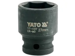 Головка торцевая ударная 1/2'' 27мм шестигранная Yato YT-1017