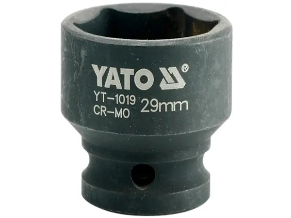Головка торцевая ударная 1/2'' 29мм шестигранная Yato YT-1019