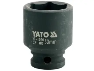 Головка торцевая ударная 1/2'' 30мм шестигранная Yato YT-1020