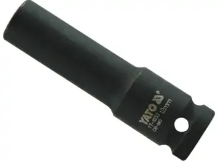 Ударная головка торцевая длинная 1/2'' 12мм шестигранная Yato YT-1032