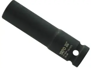 Ударна головка торцева довга 1/2 '' 14мм шестигранна Yato YT-1034