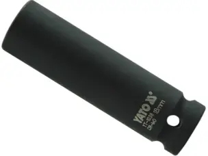 Ударная головка торцевая длинная 1/2'' 18мм шестигранная Yato YT-1038