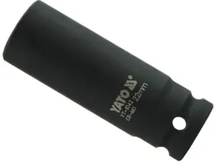 Ударная головка торцевая длинная 1/2'' 22мм шестигранная Yato YT-1042