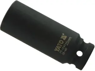 Ударная головка торцевая длинная 1/2'' 25мм шестигранная Yato YT-1045