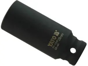 Ударная головка торцевая длинная 1/2'' 28мм шестигранная Yato YT-1048