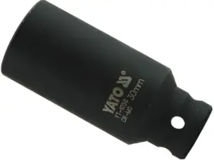 Ударная головка торцевая длинная 1/2'' 30мм шестигранная Yato YT-1050
