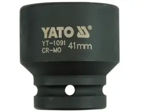 Головка ударная шестигранная для гайковёрта 3/4'' 41мм Yato YT-1091