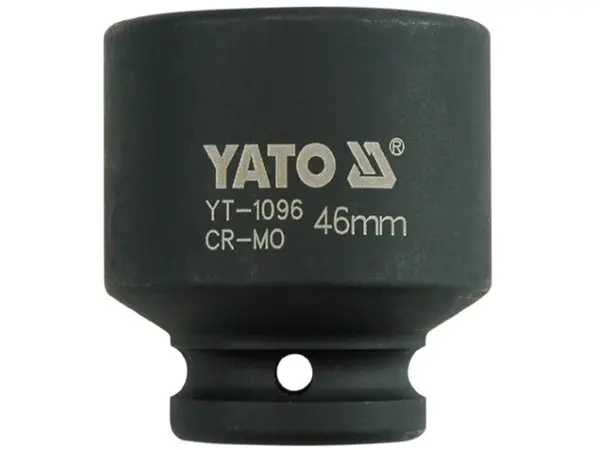 Головка ударная шестигранная для гайковёрта 3/4'' 46мм Yato YT-1096