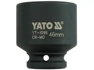 Головка ударная шестигранная для гайковёрта 3/4'' 46мм Yato YT-1096