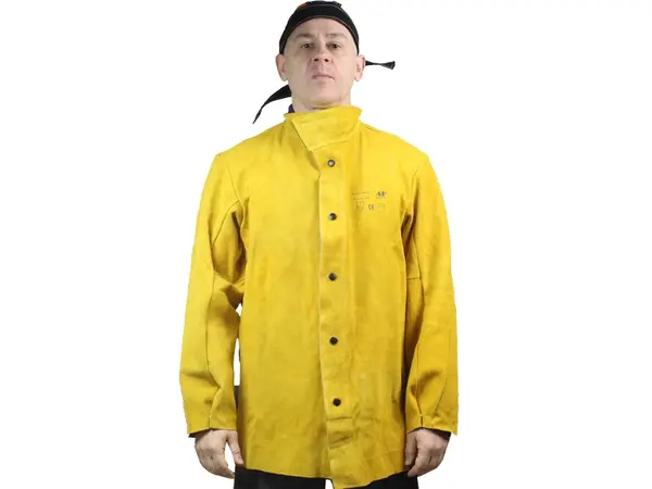 Сварочная куртка из спилка и хлопка (класс 2, XL)