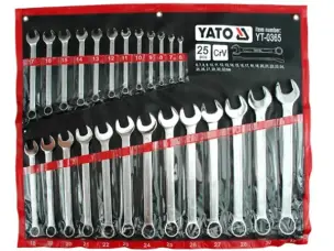 Набор комбинированных ключей в чехле Yato 25шт 6-32мм