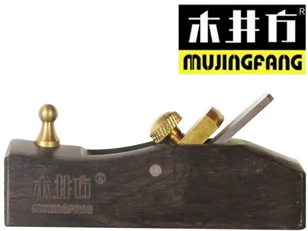 Японский мини-рубанок MujingFang с упором (плоская подошва) 80 мм