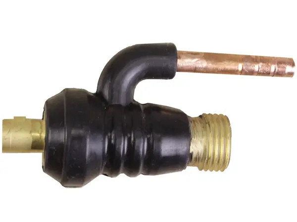 Адаптер TIG пальника M16x1.5 на байонет 10-25 (газ+струм)
