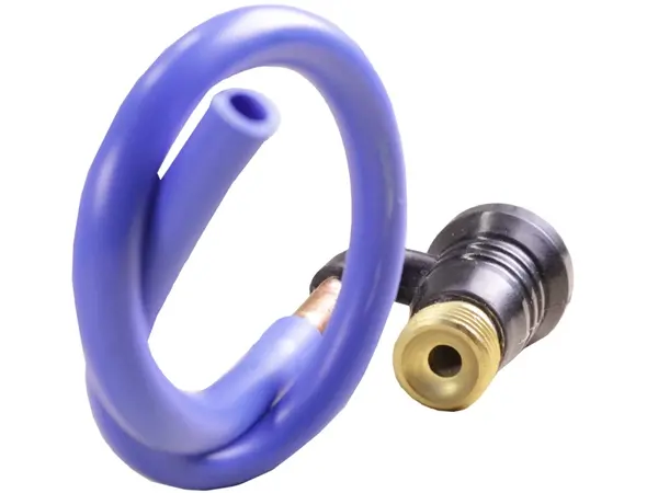 Адаптер TIG пальника M16x1.5 на байонет 10-25 (газ+струм)