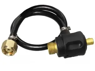 Адаптер TIG пальника M16x1.5 на байонет 10-25 (газ+струм)