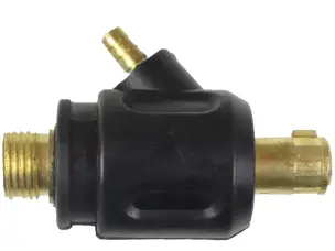 Адаптер TIG горелки M16x1.5 на байонет 35-50 (газ+ток)
