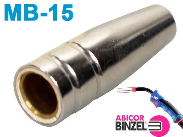 Сопло 9,5 мм для горелки MB-15 гладкое Binzel