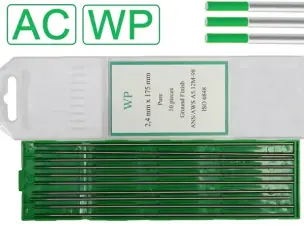 Вольфрамовый электрод WP 2,4 мм (зеленый) для алюминия AC