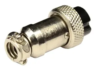Гнездо кабельное GX16-2pin M16 для горелок TIG