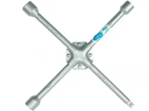 Баллонный ключ для автомобиля 17х19х21х1/2″