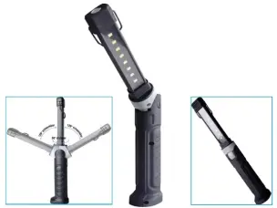 Аккумуляторный светодиодный фонарь LED 8 + 1SMD