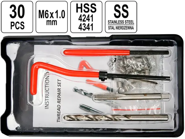Набор для восстановления резьбы HSS М6x1.0