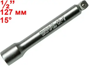 Наклоняемый удлинитель торцевых головок Yato 1/2″ 127мм