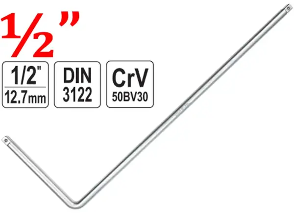 Вороток Г-подібний CrV 1/2” 600мм