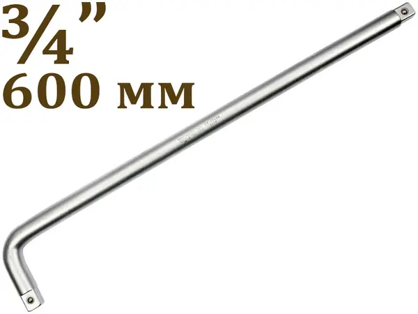 Вороток Г-образный CrV 3/4″ 600мм