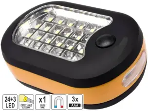 Светодиодный фонарь 24 SMD LED + 3 LED