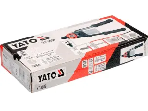 Заклепочник двуручный с контейнером Yato 330мм