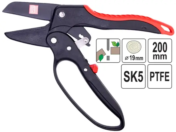 Секатор садовый с наковальней SK-5 200-808