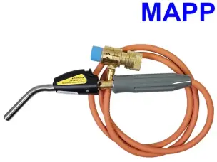 Горелка для MAPP газа с шлангом и пьезоподжигом