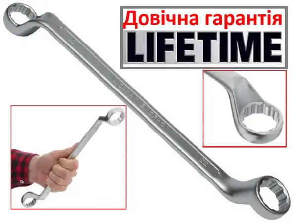 Накидний ключ CrV 10-11мм