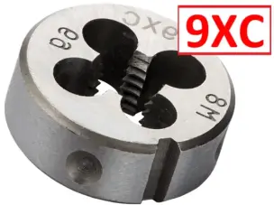 Плашка 9ХС M8x1,25мм