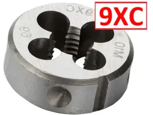 Плашка 9ХС M10x1,5мм