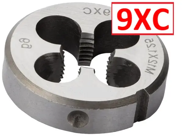 Плашка 9ХС M12x1,25мм