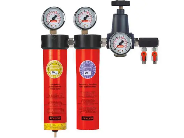 Блок подготовки воздуха ITALCO 1/2" двухступенчатый