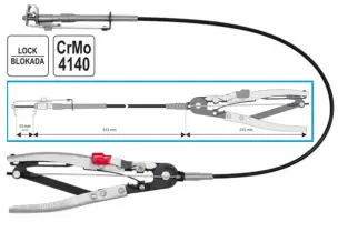 Знімач хомутів з гнучким тросом CrMo 613мм