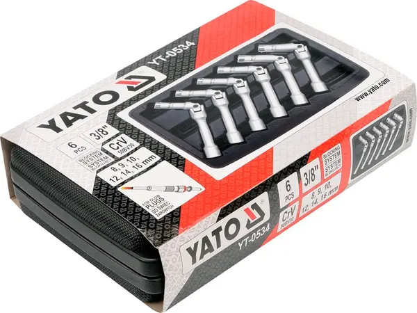 Набір ключів для свічок розжарювання Yato YT-0534